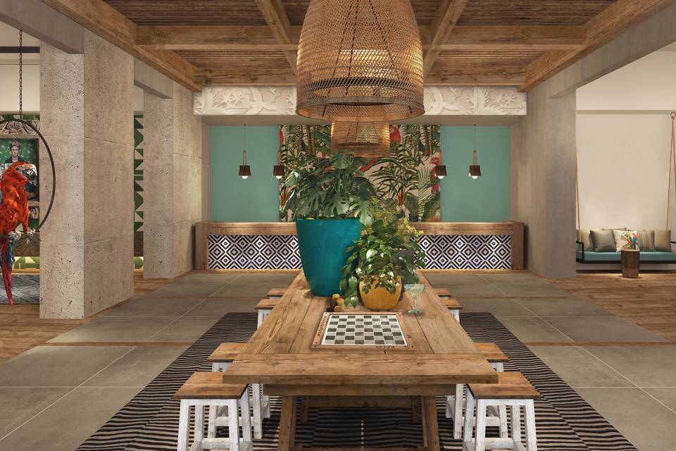 Lobby entrance