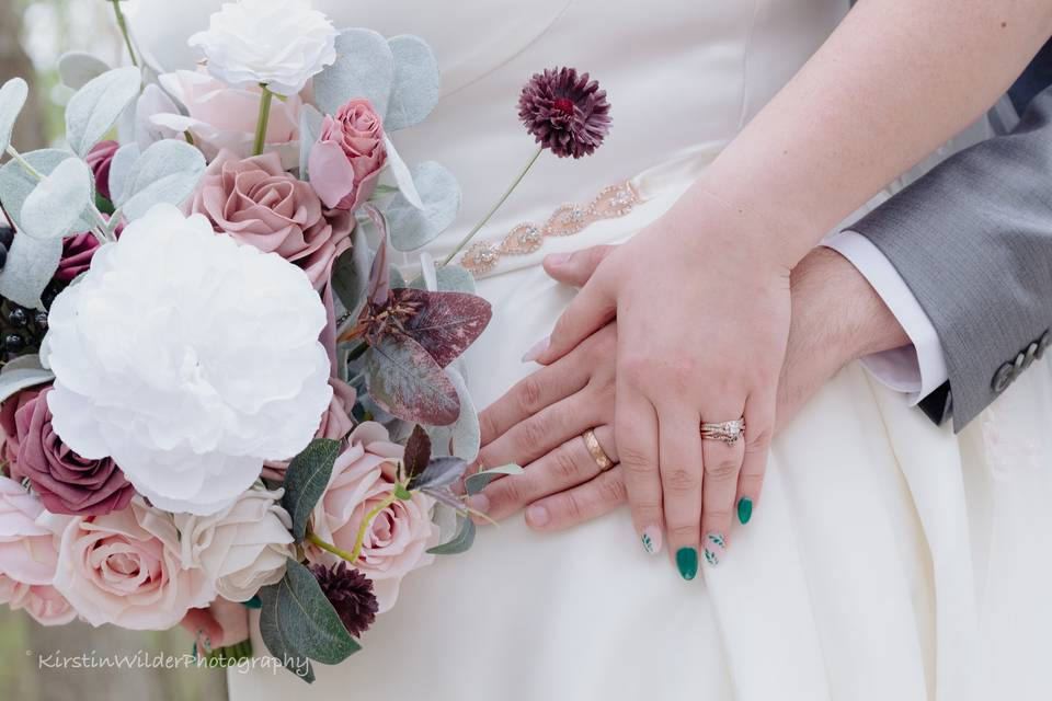 Close up if rings