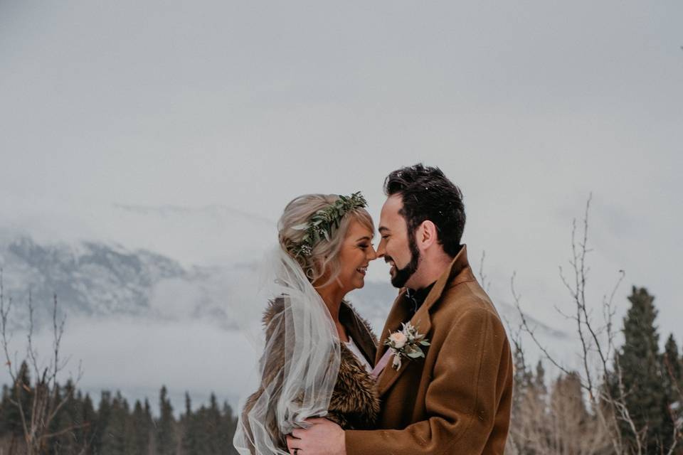 Banff national park elopement