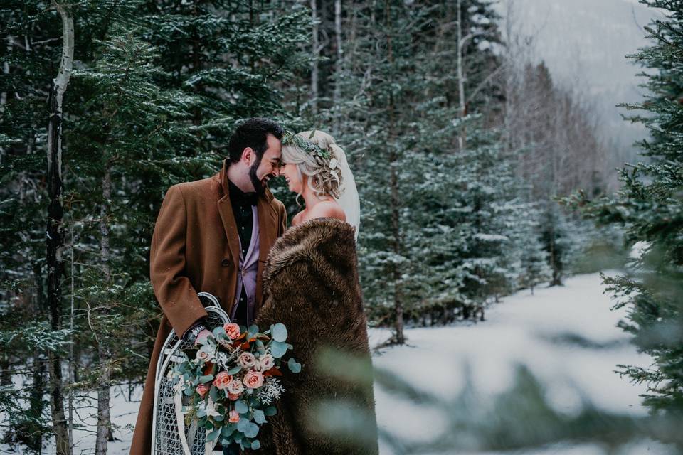 Banff national park elopement