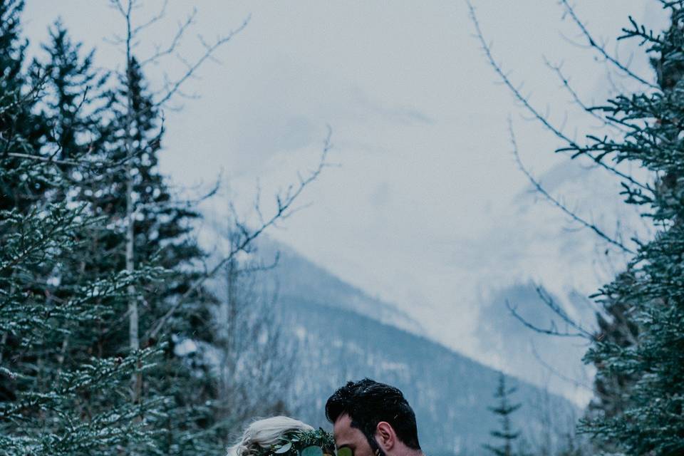 Banff national park elopement