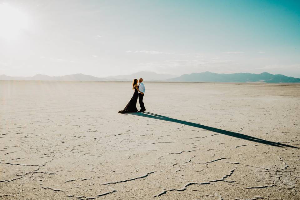 Utah Salt Flats Elopement