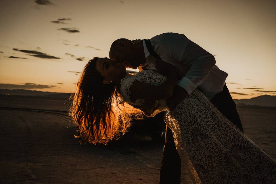 Utah Salt Flats Elopement