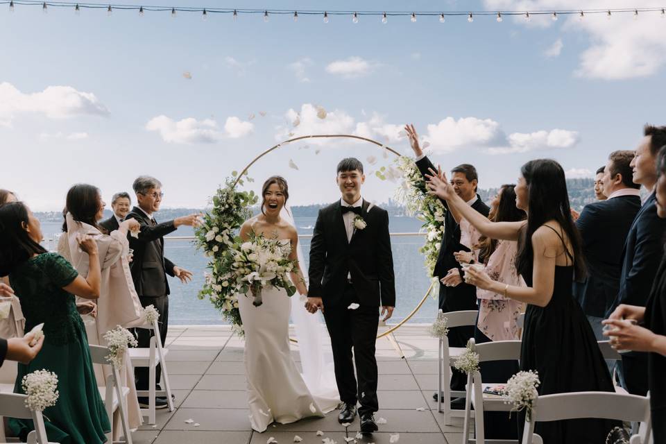 Rose Petal Toss Processional