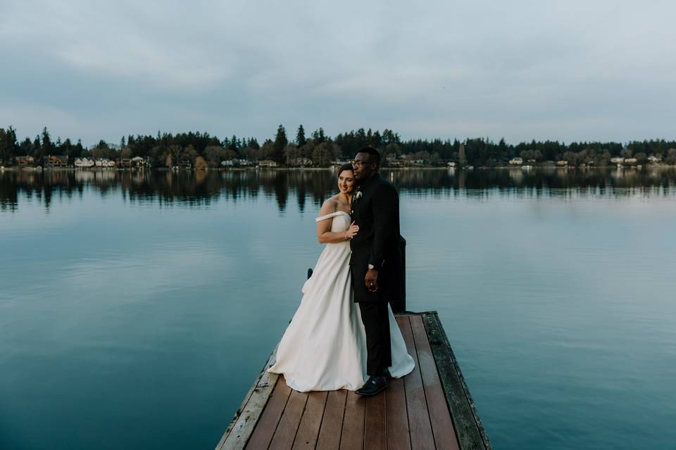Blue Hour Portrait Session