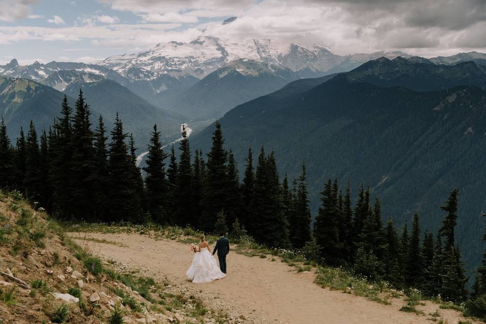 Mt. Rainier Wedding