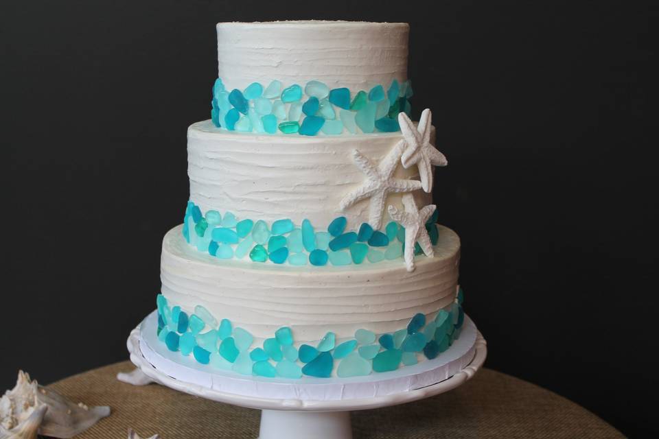 Seaglass Cake