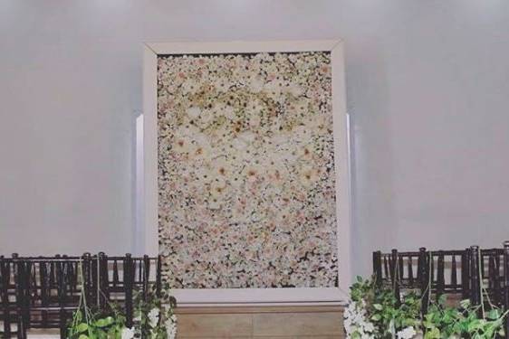 Classy Flower Wall