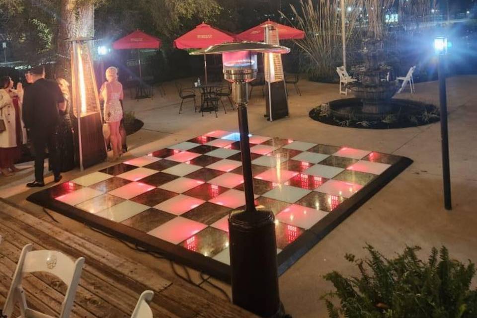 Outdoor dancing