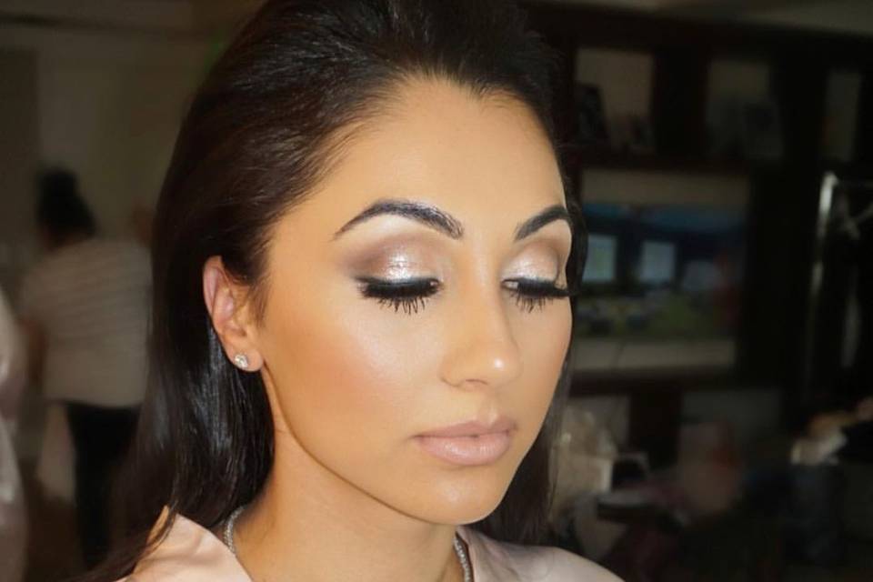 Bridesmaid glam