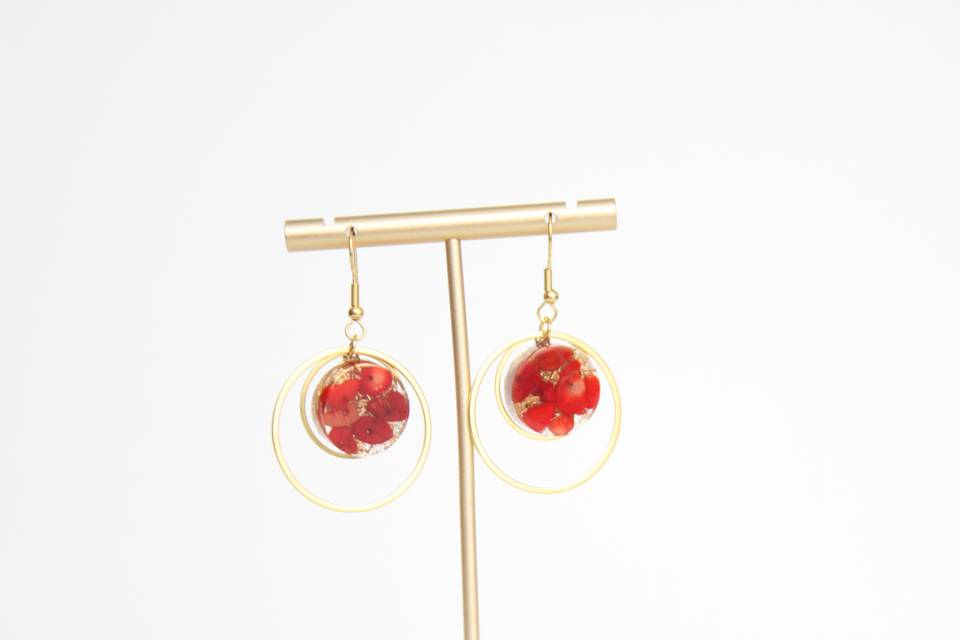Cirque statement earrings
