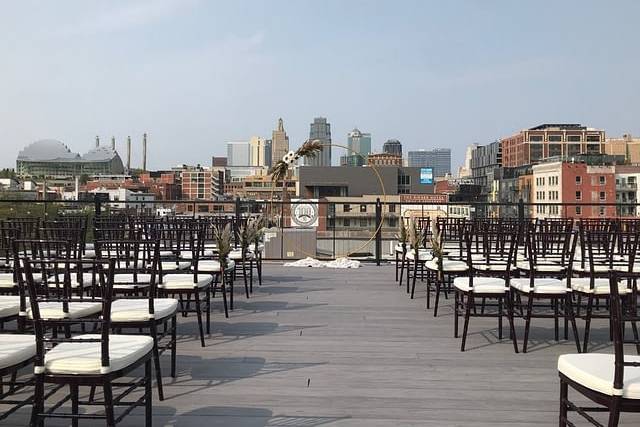 Rooftop setting