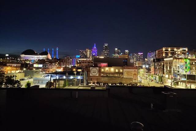 Skyline at night