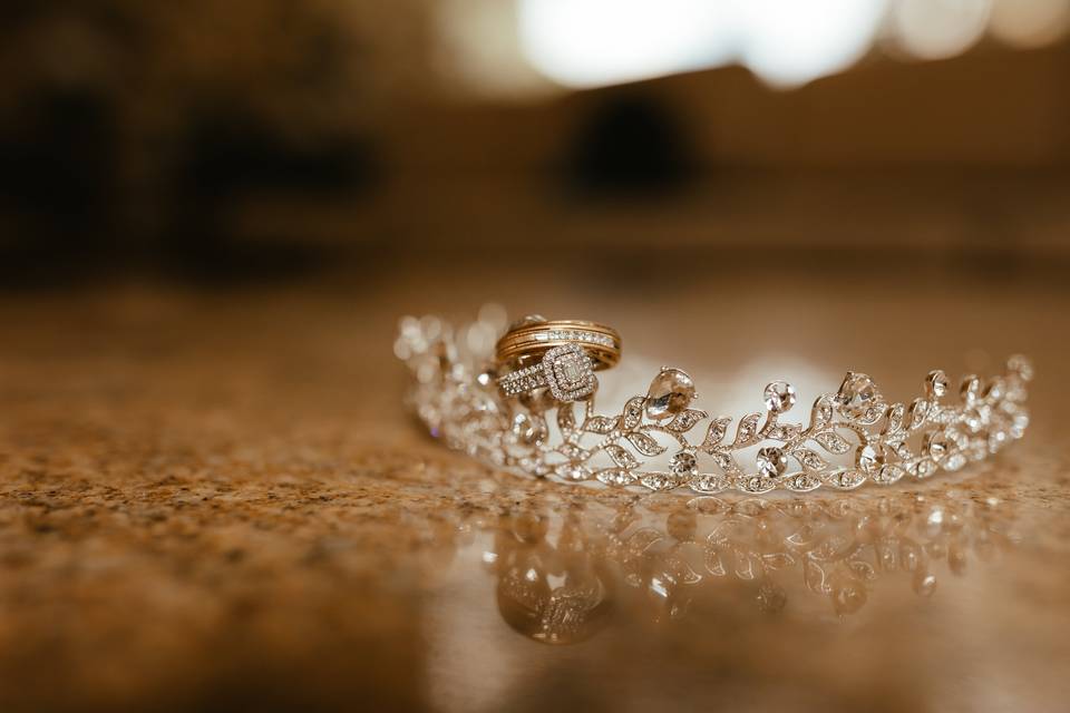 Wedding ring detail shots