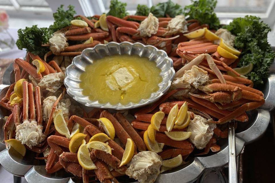 Crab Legs with Butter