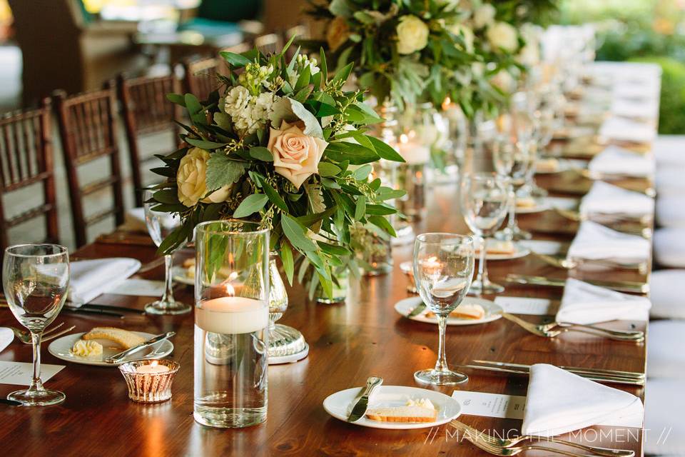 Elegant table setup