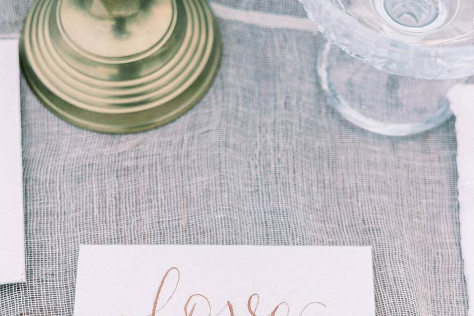 Custom place cards