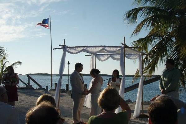 Beach wedding