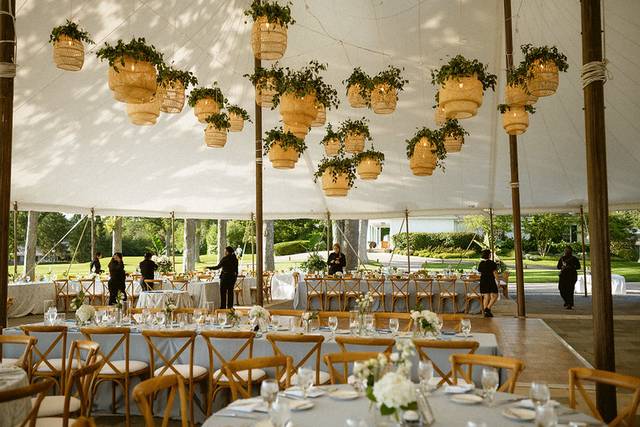 Rattan lanterns