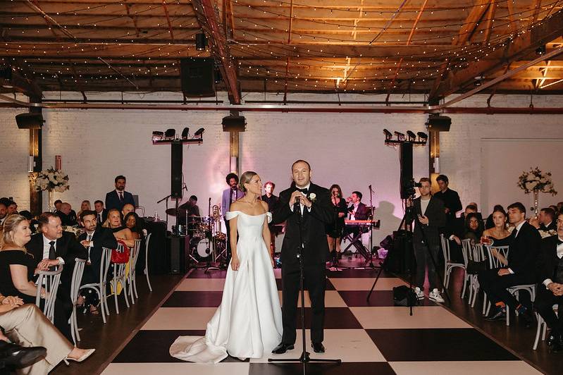 Dancefloor and lighting