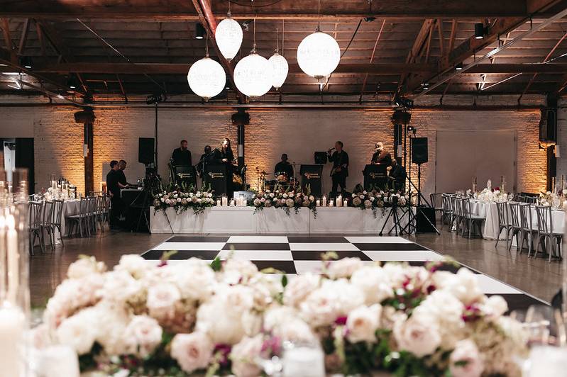 Lighting and dance floor