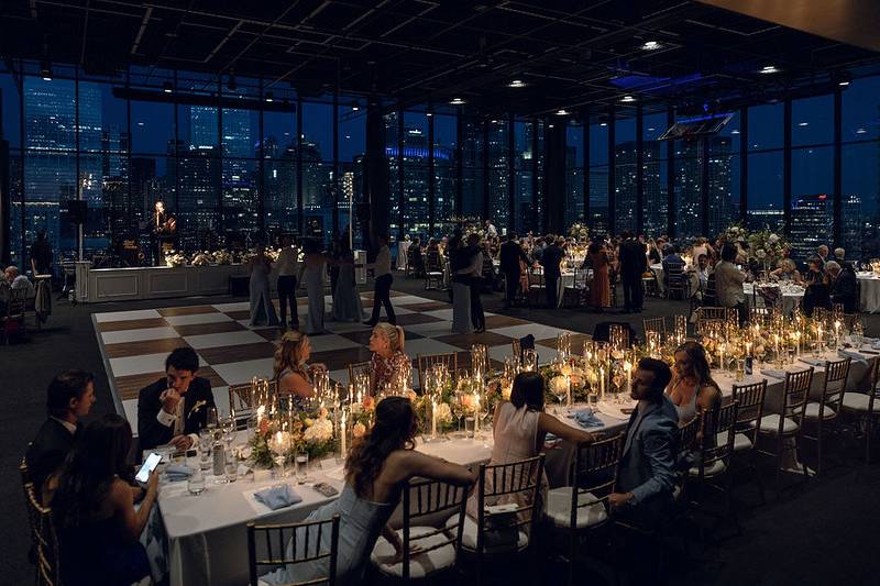 Lighting and dance floor