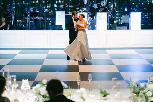 Lighting and dance floor