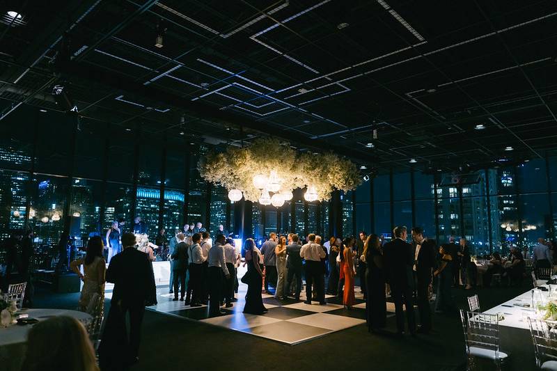 Lighting and dance floor