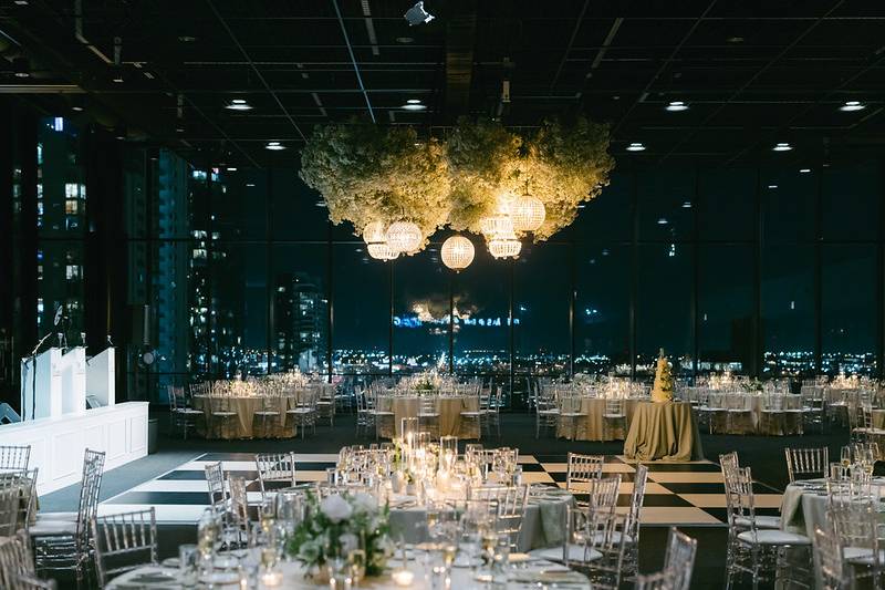 Lighting and dance floor