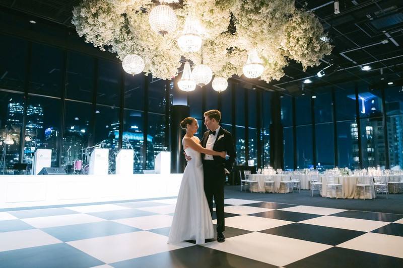 Lighting and dance floor