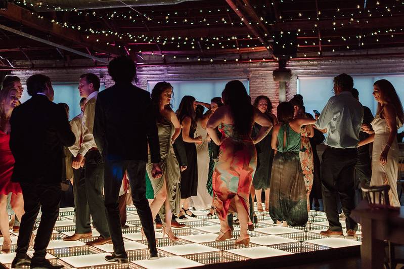 Lighting and LED dancefloor