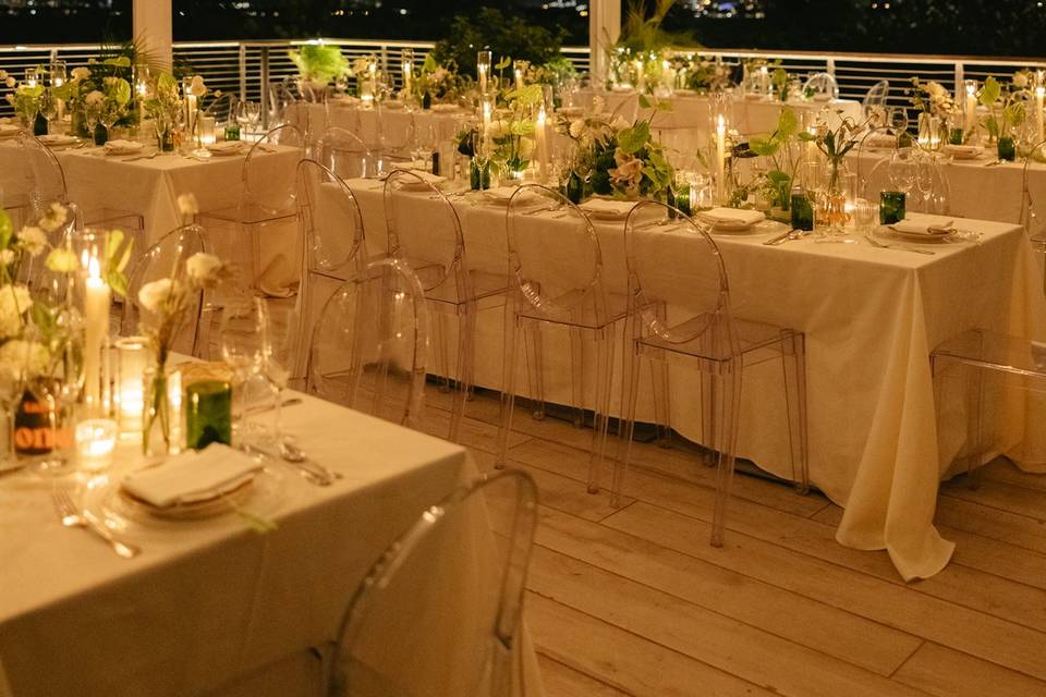 Outdoor Terrace Dinner