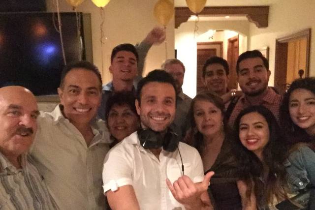 DJ with the guests
