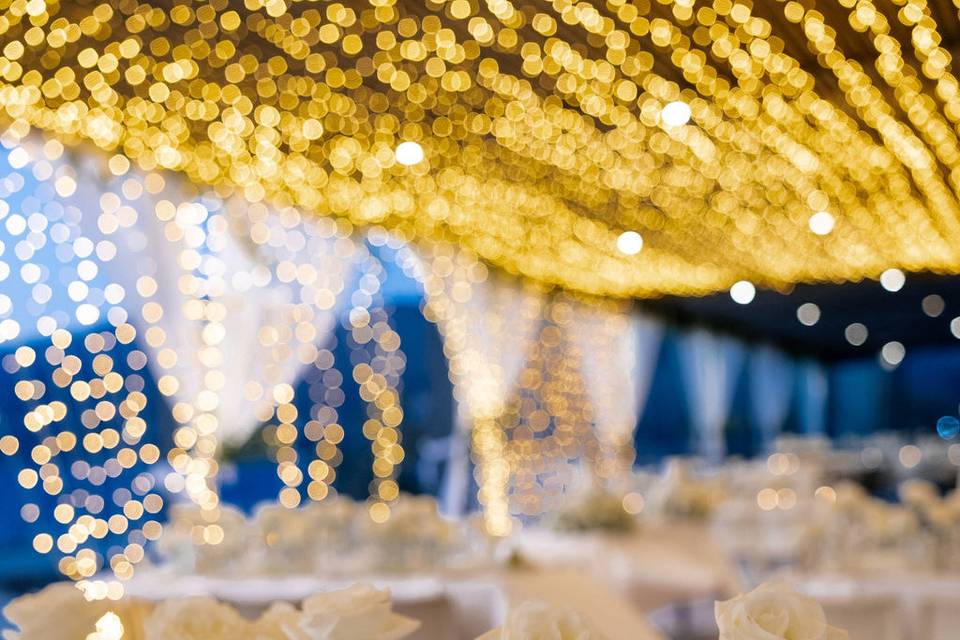 White & gold