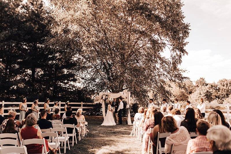 Outdoor ceremony