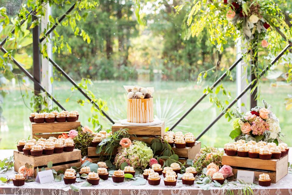 Fall wedding cake