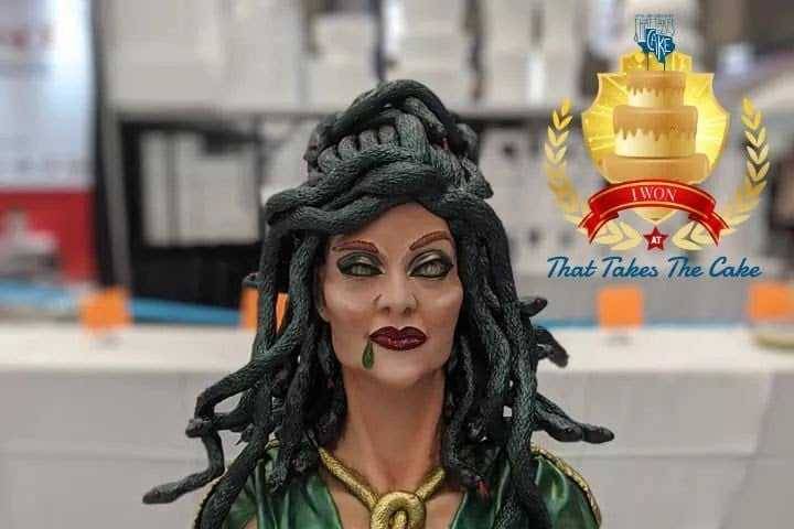 Medusa cake