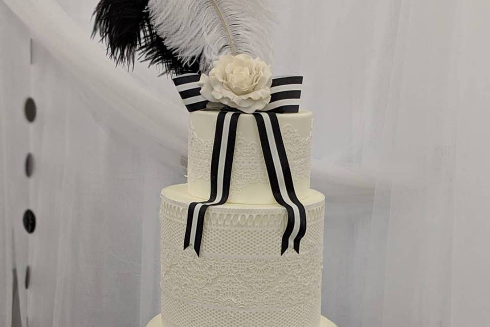 My fair lady wedding cake