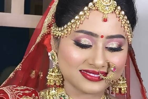 INDIAN BRIDAL MAKE UP , VA