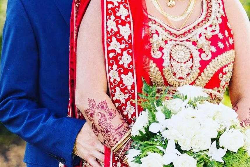 INDIAN BRIDAL MAKE UP , VA
