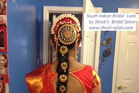 South indian bridal makeup ,va
