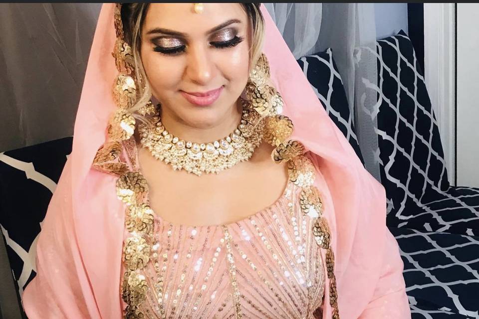 INDIAN BRIDAL MAKE UP , VA