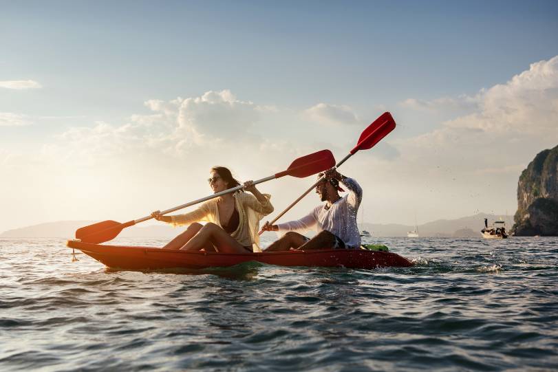 Honeymoon Adventures Kayaking