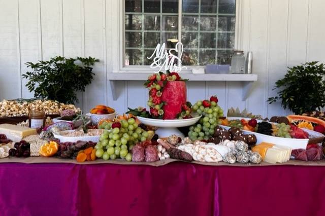 Grazing table