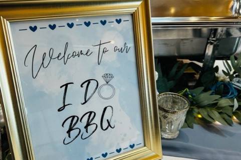 Welcome to our I DO BBQ!