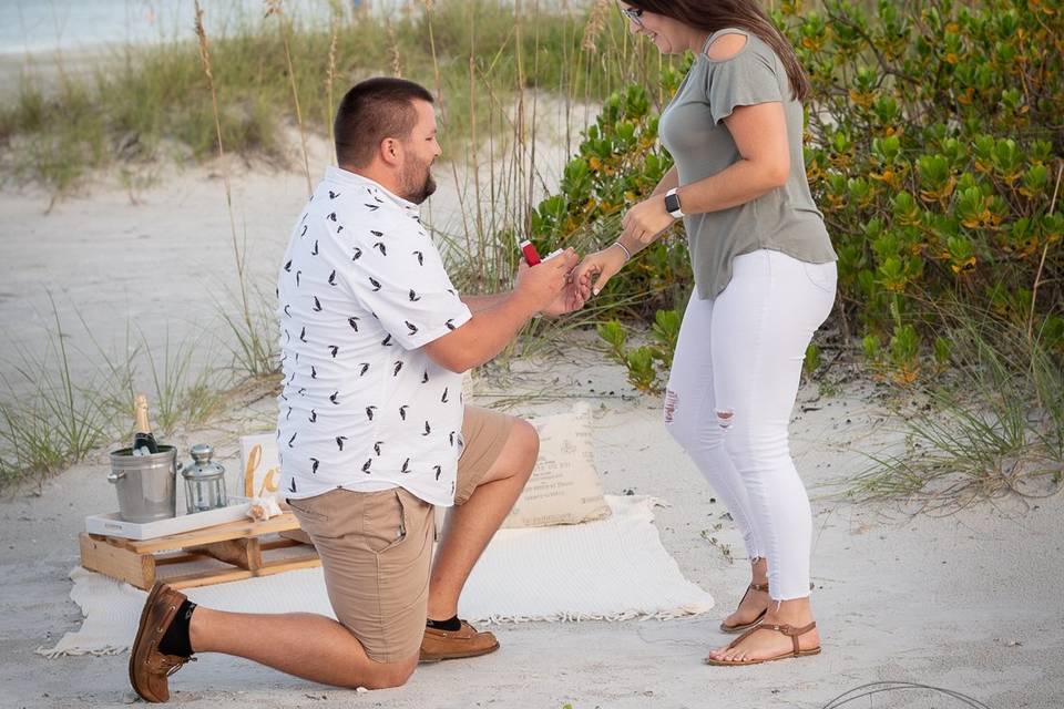 Surprise proposal