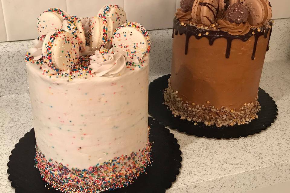 Sprinkles & Ferrero Tall Cake