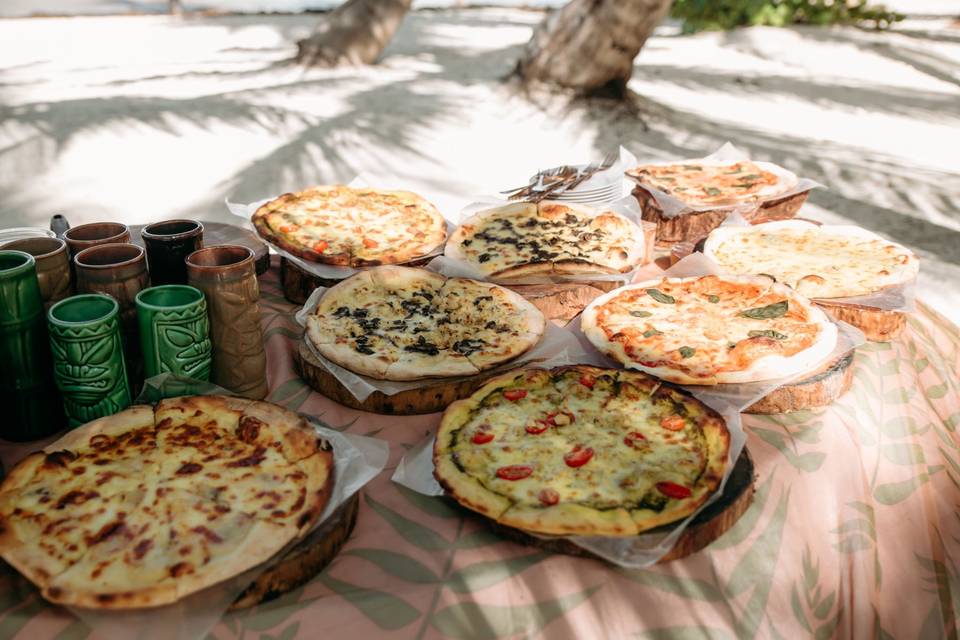 Pizza-bar for your wedding