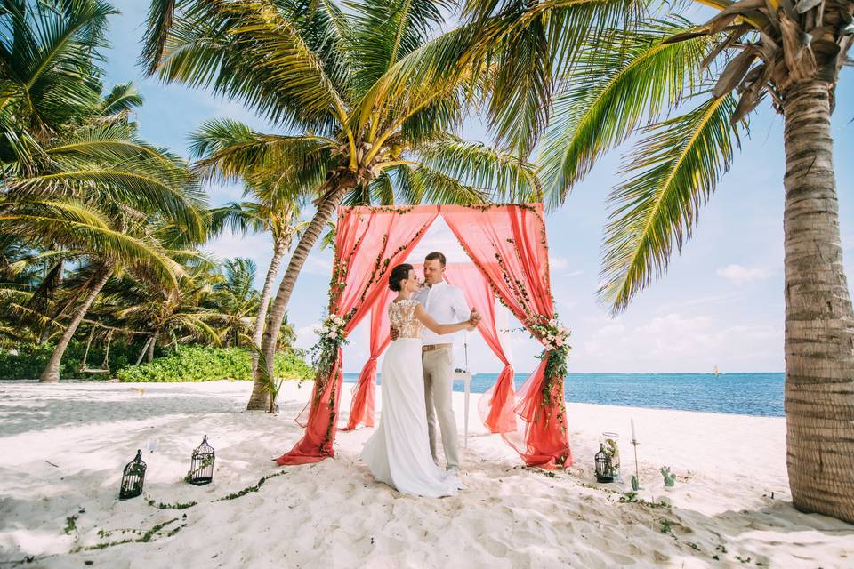 Beach ceremony