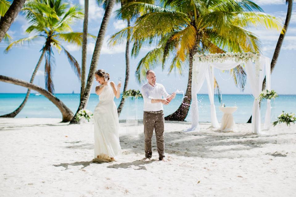 White colour wedding